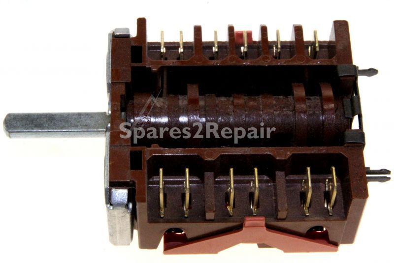 Oven Switch - C00019620 482000025998 Commutateur Valve oven+lamp (30921) [Whirlpool Indesit]