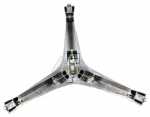 E.b.i. Drum Spider - 740 Flange Shaft Assembly Alternative For Samsung Dc97-15971a