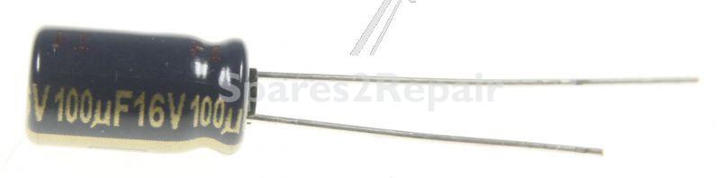 Panasonic 16v Radial Electrolytic 105 De - 100uf-16v Eeufc1c101 El-cap Radial Pan 105° 6 3x11 2mm -rohs-