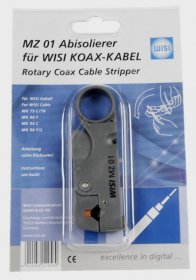 Wisi Hf Stripper Tool - Mz 01 Koaxialkabel-abisolierer, 1 StÜck,