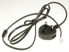 Vestel Mains Power Lead - 30084331 Power Cord - Uk 3 Pin 1500-270mm 2x0 5 W-gr+h 3p