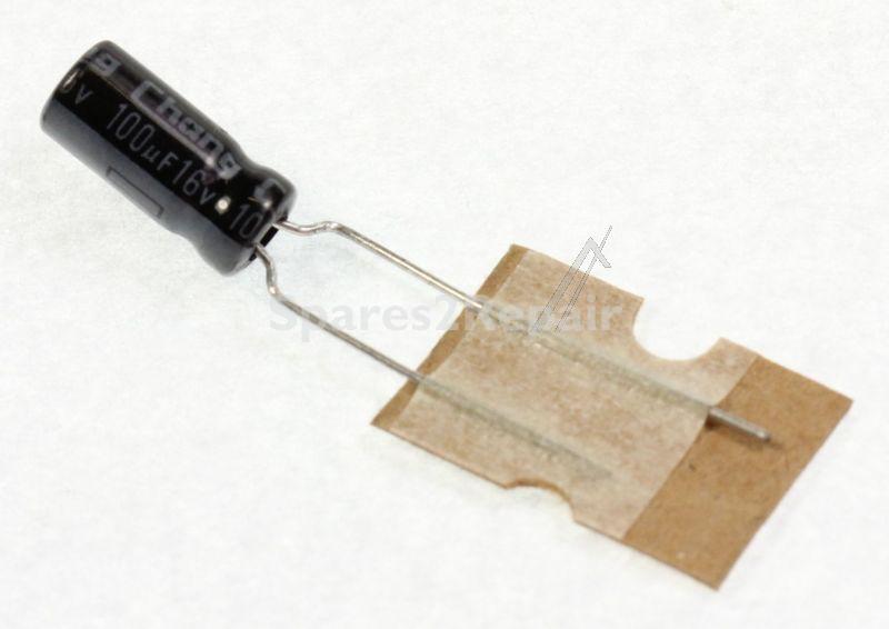 Toshiba 16v Radial Electrolytic 105 De - 30000352 Cap El 100uf 16v M