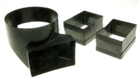 Fireplace - 80164106 Chimney Complete Satin Steel [Electrolux Aeg]