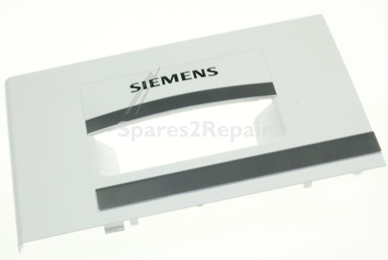 Detergent Dispenser Cover - 12005973 Tray Handle-dispenser - F23 - Q Semi Standard Jet Black Vel [Bosch Siemens]