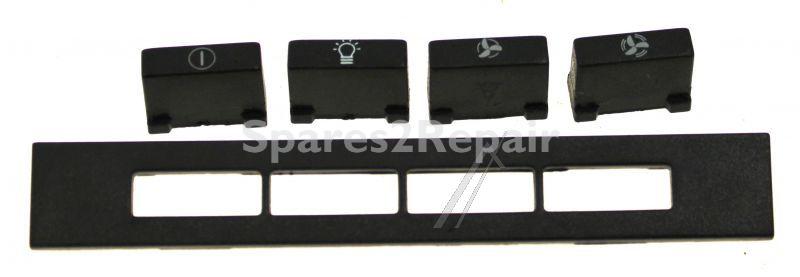 Fireplace - C00321379 480122100295 Chimney Part Lower [Whirlpool Indesit]
