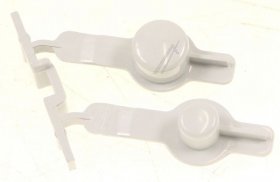 Pushbutton - C00312969 481251318186 Push Button St-rst Silver Bw [Whirlpool Indesit]