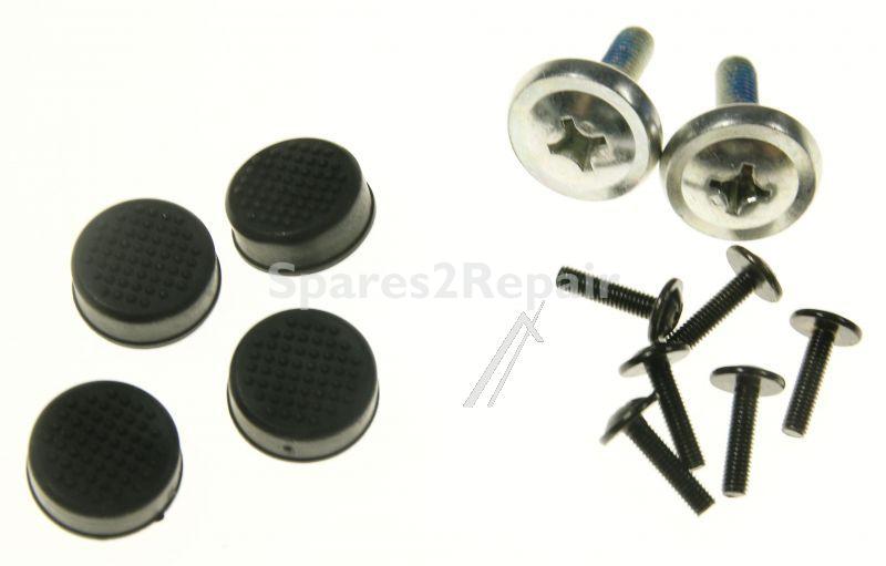 Vestel Screw - 23588953 Det std 65550_blk_w-rbr(pkg_(e50