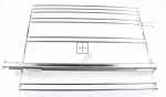 Fixings And Brackets - 210460024 C00904299 Telescopic Grill Rack 3 Levels Left [Arcelik]
