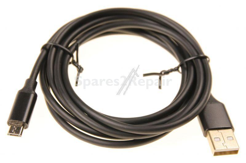 Compatible Type A Plug-micro Usb 2.0 - Fast Charging Micro Usb Data Cable Black 1 8m
