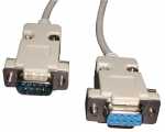 Com Sub-d-socket/sub-d-plug - 9pin Sub-d-socket-sub-d-plug 1,8m