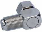 Axing F-plug/f-jack Adaptor - Cfa 6-02 Adapter F F F-buchse Auf F-stecker