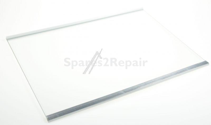 Glass Panel - C00387017 481010667587 Glass Shelf Refrigerator + Trims [Whirlpool Indesit]