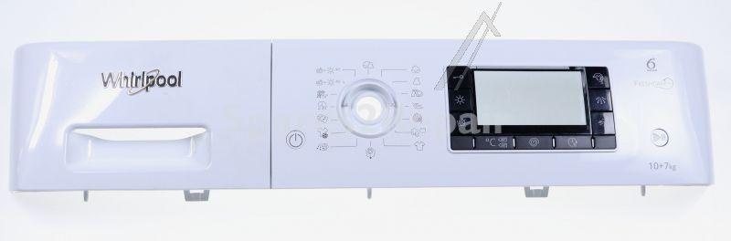 Whirlpool Panel - C00521974 488000521974 Control Panel+handle Fwdd1071681ws Eu