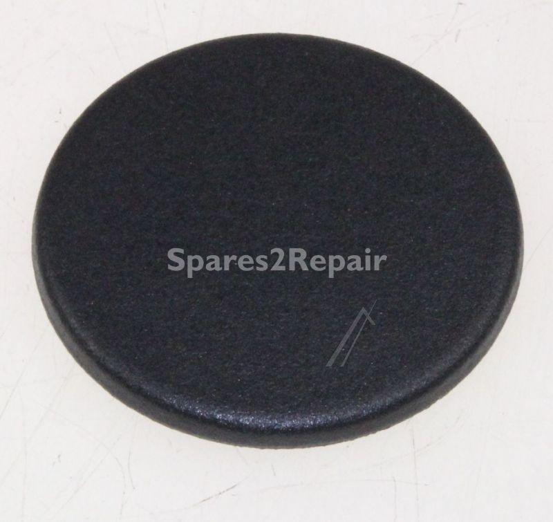 Atag Mechanical Components - 88012513 26212 Burnercap Semi Rapid Black