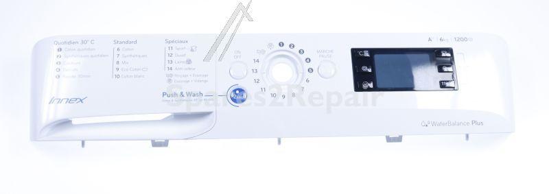 Panel - C00511945 488000511945 Control Panel+handle Gw Bwe61252wfr [Whirlpool Indesit]