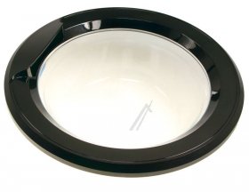 Door Panel - C00537762 488000537762 Door Frame+glass Natis Reload Bl [Whirlpool Indesit]