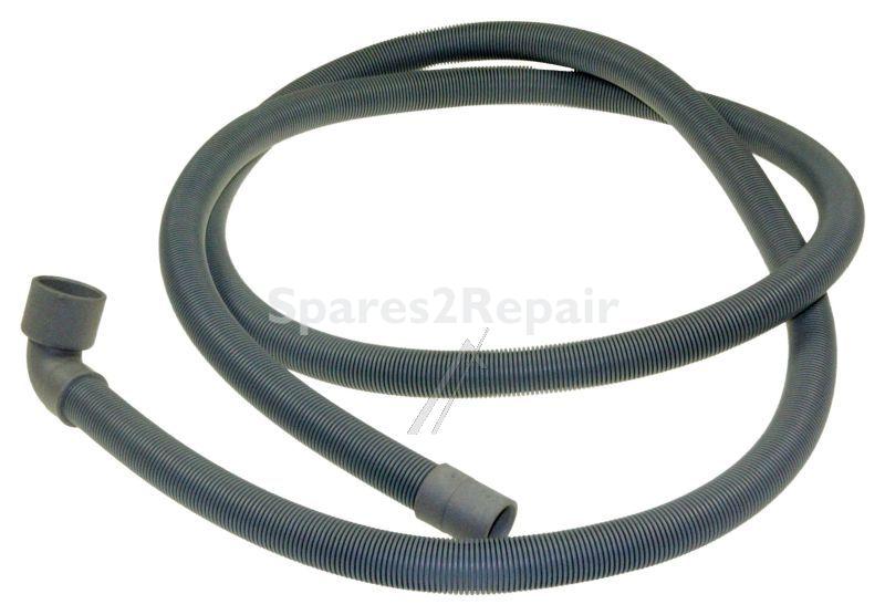 Tp Reflex Outlet Pipe - 2 5m Universal Drain Hose Right Angle Fit 20mm And 31mm