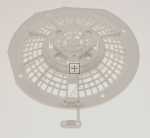 Air Vent Grille - C00278471 482000087659 Support Motor [Whirlpool Indesit]