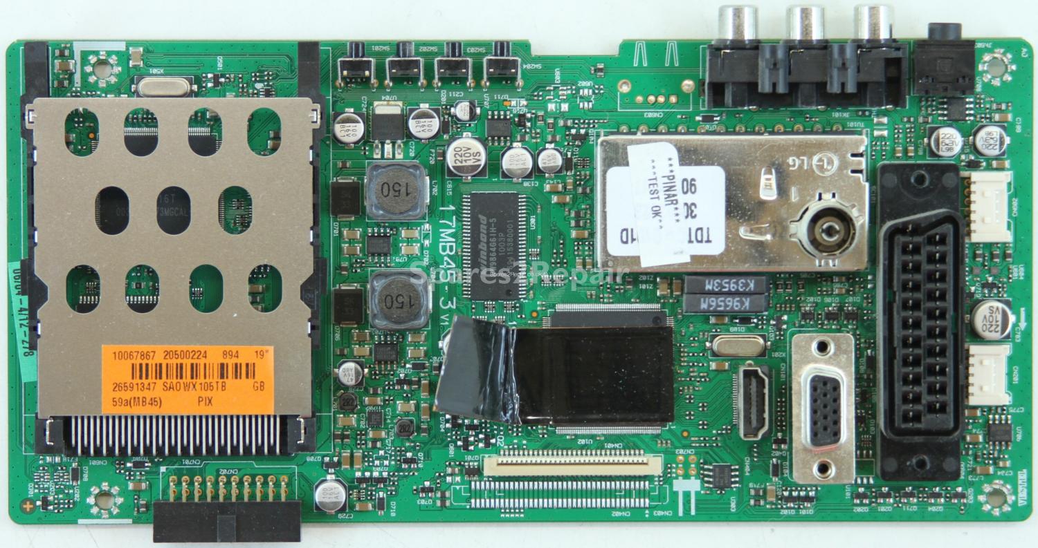 Alba LCD19880HDF - Main AV - 20500224 - 17MB45-3 V1