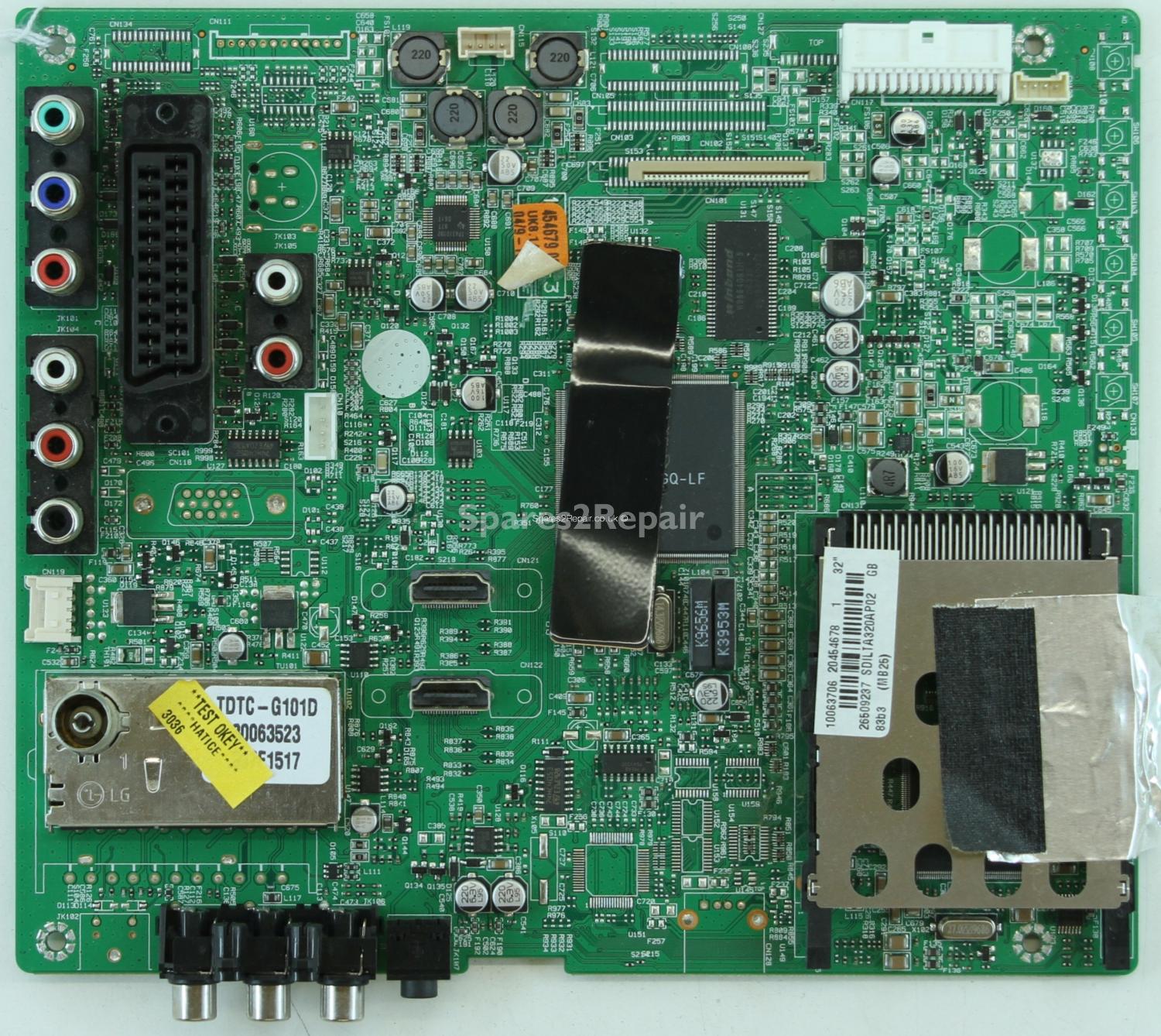 Alba LCD32HDF - Main AV - 17MB25-3 - V2 - 20454678 - 290409