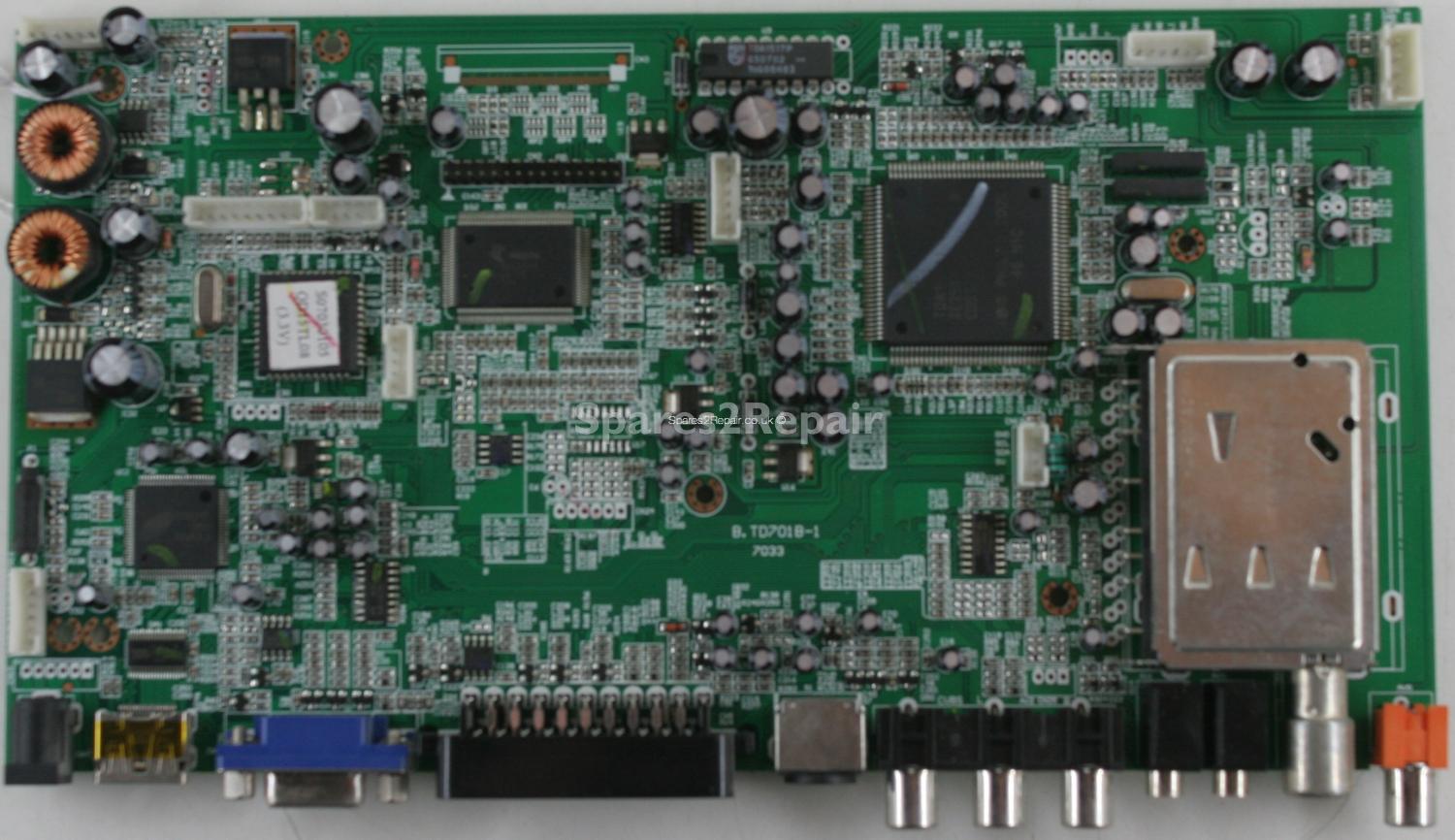 Bush LCD15W08DVDHD - Main AV - B. TD701B-1 - 7033