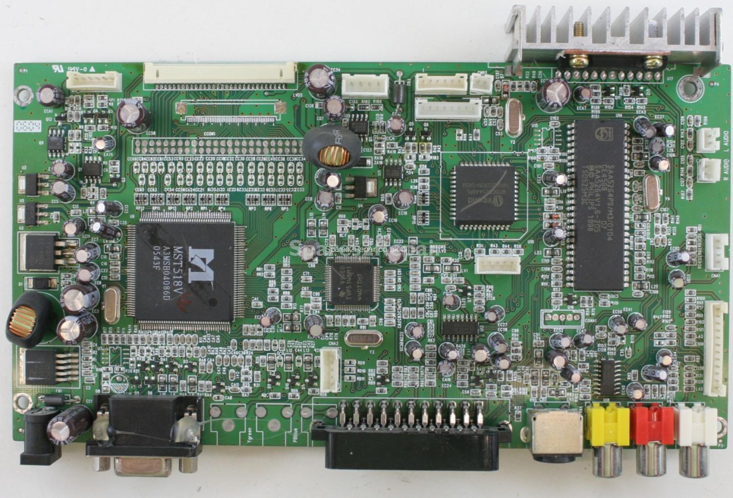 Bush LCD15DVD013 - Main AV - MST518V - A3MSB04086D - 0543F