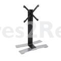 Erard Universal Stand - Will 1050l Tv Stand On Casters For Screens From 30 To 65 - Black - 039030