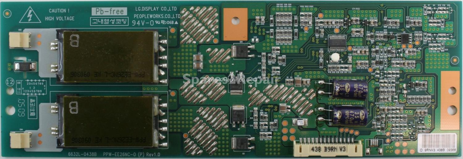 LG 26LG3050 - Inverter - 6632L-0438B - PPW-EE26NC-0 (P) - Rev 1.0