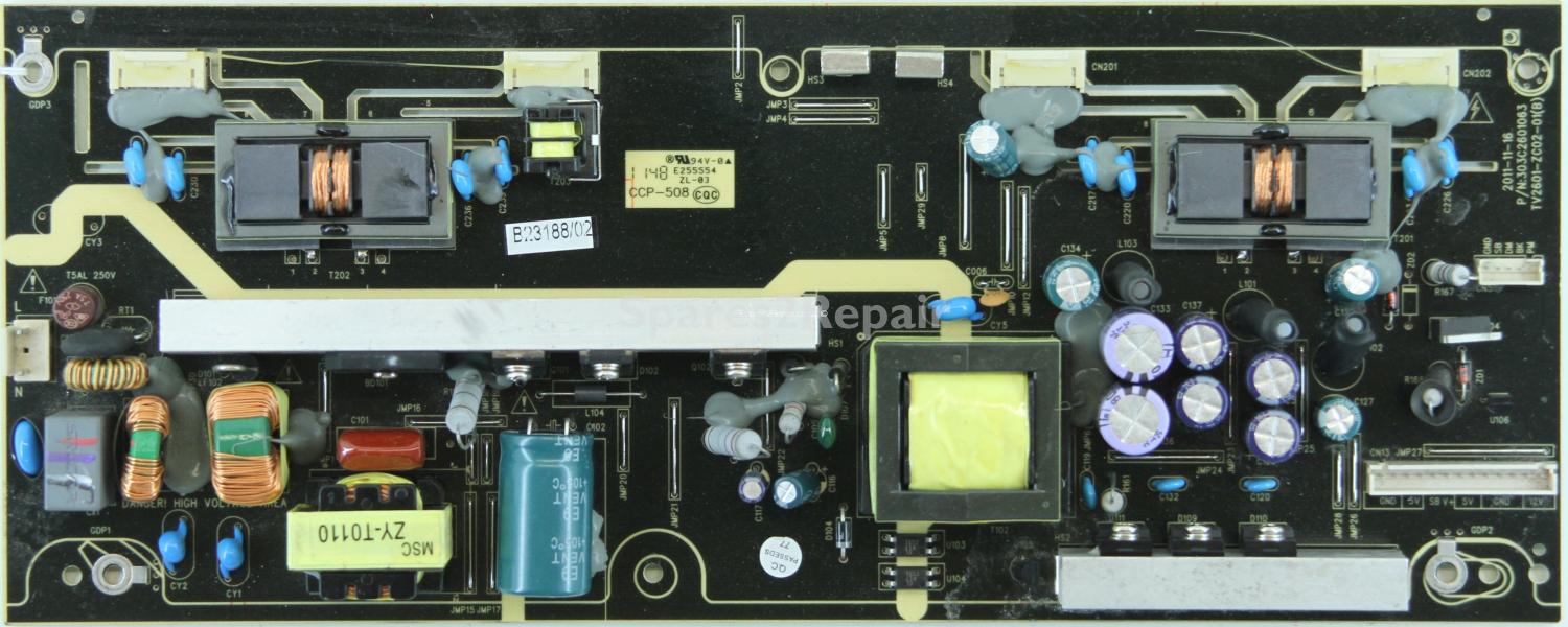 Logik L26DVDB21 - Power Inverter - TV2601-ZC02-01(B) - 303C2601063