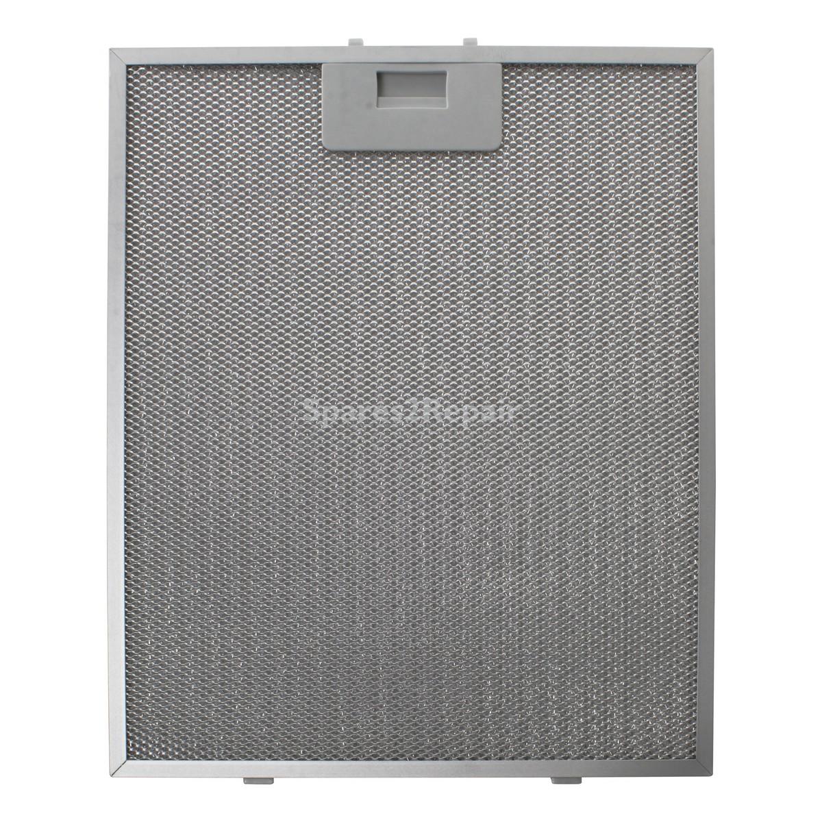 Universal Wire Mesh Cooker Hood Filter, Handle Side Length 274mm, Plain Side Length 334mm, fits Teka