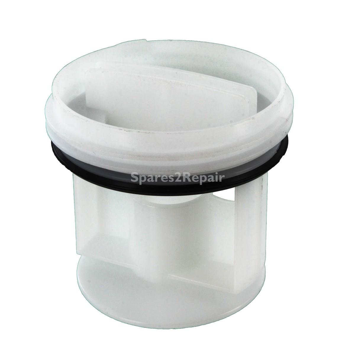 Compatible for Bosch Fluff Filter for 51-BS-51 Bosch WFLI, WFX, WFXI; Neff W5320, W5340; Siemens WIQ1434, WXLI, WXLS162 Series Drain Pump Base & Filter Housing Assembly