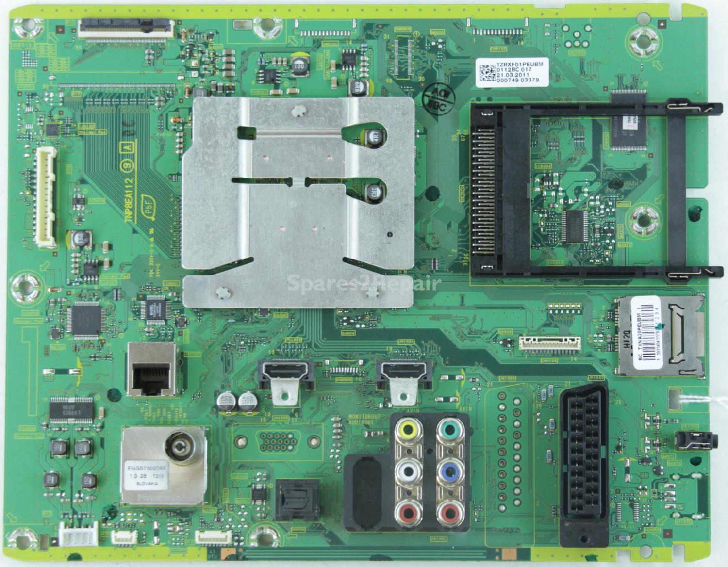Panasonic TX-L32C3B - Main AV - TXN/A20PEUBM - TZRXF01PEUBM - TNP8EA112 9A