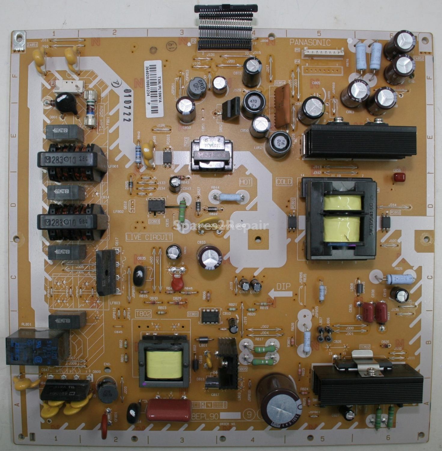 Panasonic TX-32LXD85 - PSU - TNP8EPL90 - TXN/PL10NVA