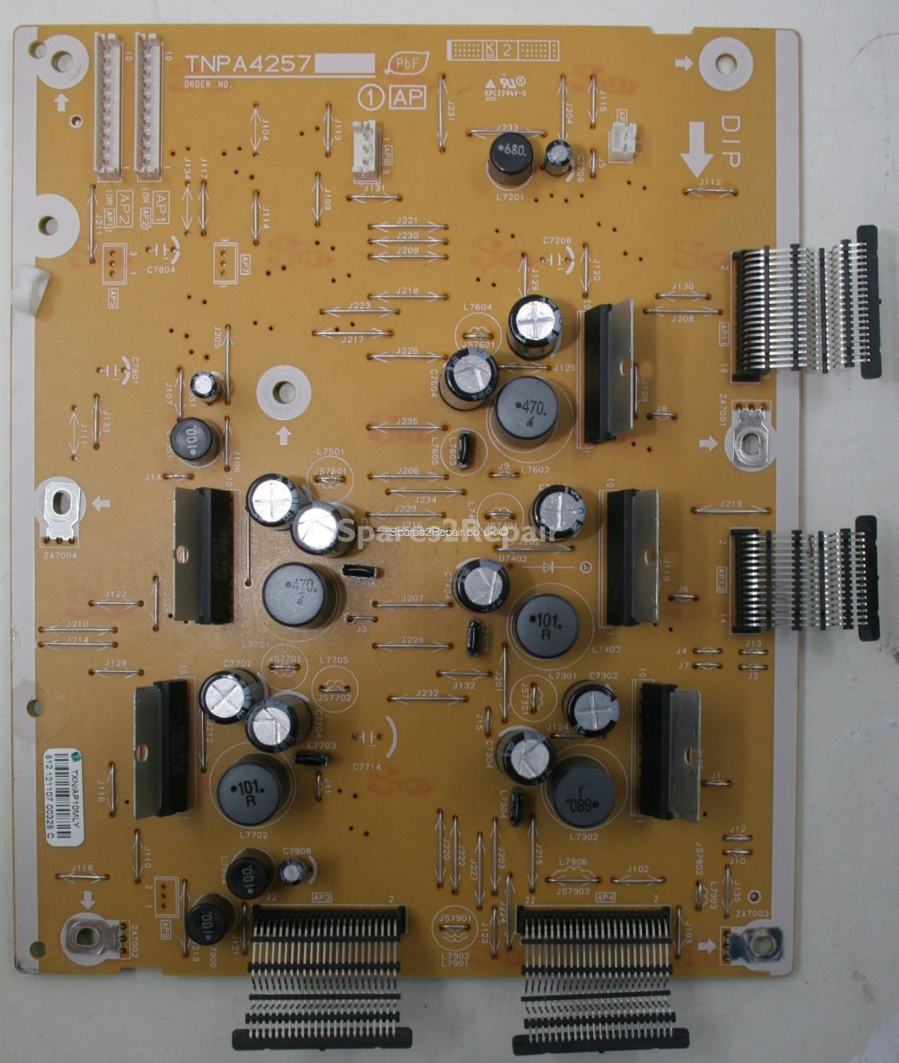 Panasonic TX-37LZD70 - Board - TNPA4257