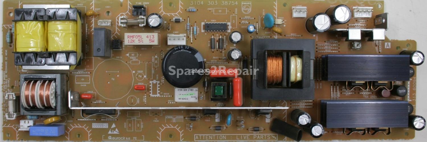 Philips 32PF9986/12 - PSU - 3104 303 38754 - 3104 328 27461 - 3104 313 60094