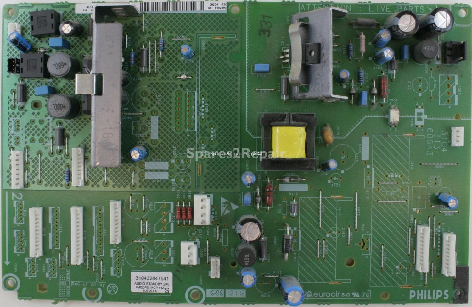 Philips 37PF5520D - Audio - 310432847541 - 3104 313 60643 - 3104 328 47541