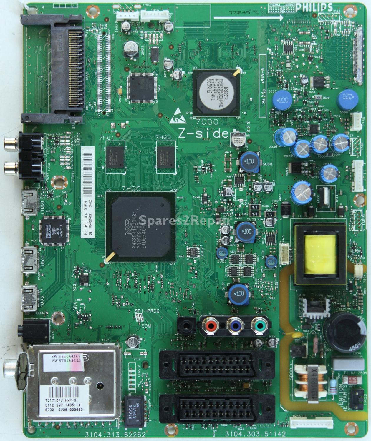 Philips 47PFL9632D/10 - Main AV - 310432853602 - 3104.313.62262 - 3104.303.51142