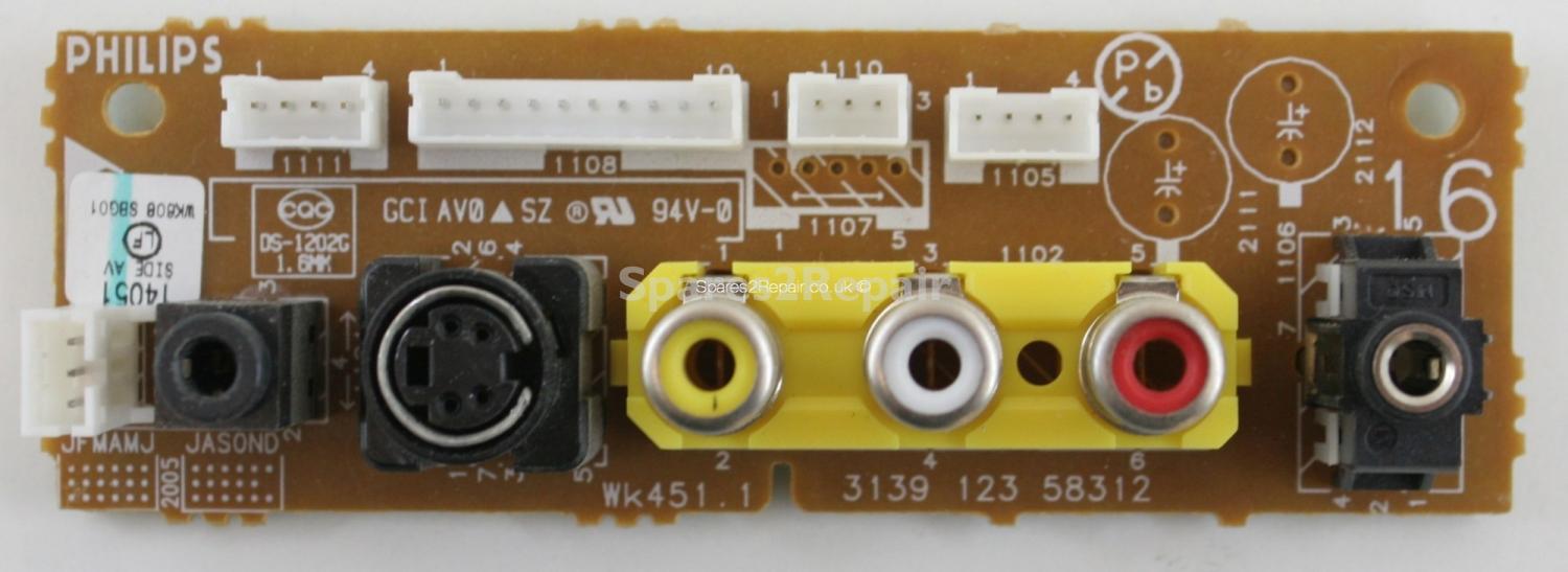 Philips 17PF9946 - Side AV - 3139 123 58312