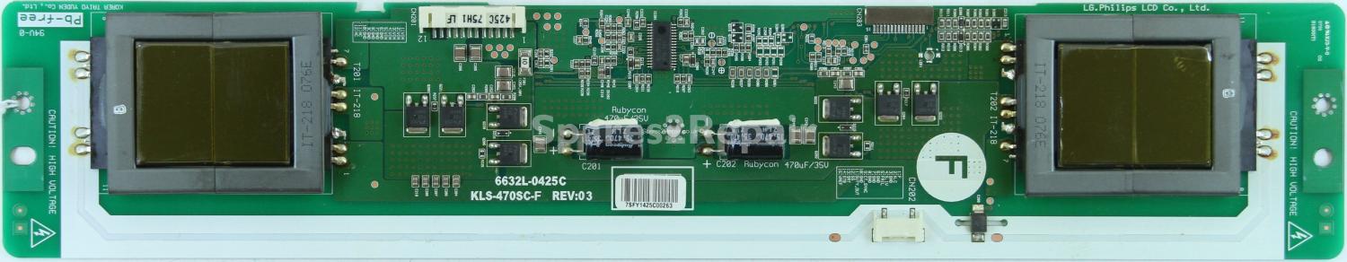 Philips 47PFL5522D/05 - Inverter - 6632L-0425C - KLS-470SC-F - Rev.03