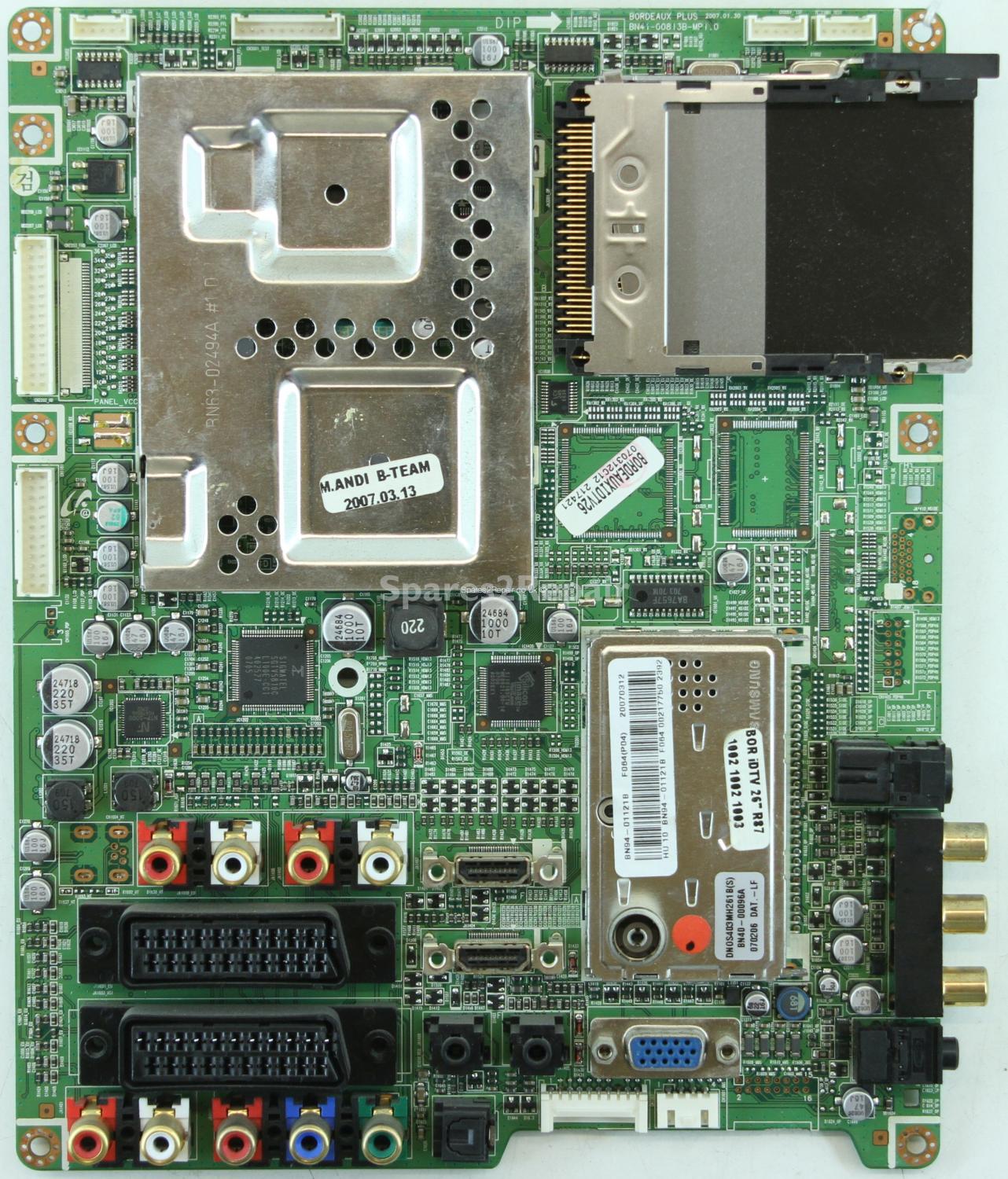 Samsung LE26R88BD - Main AV - BN94-01121B - BN41-00813B - MP1.0 - BORDEAUX PLUS