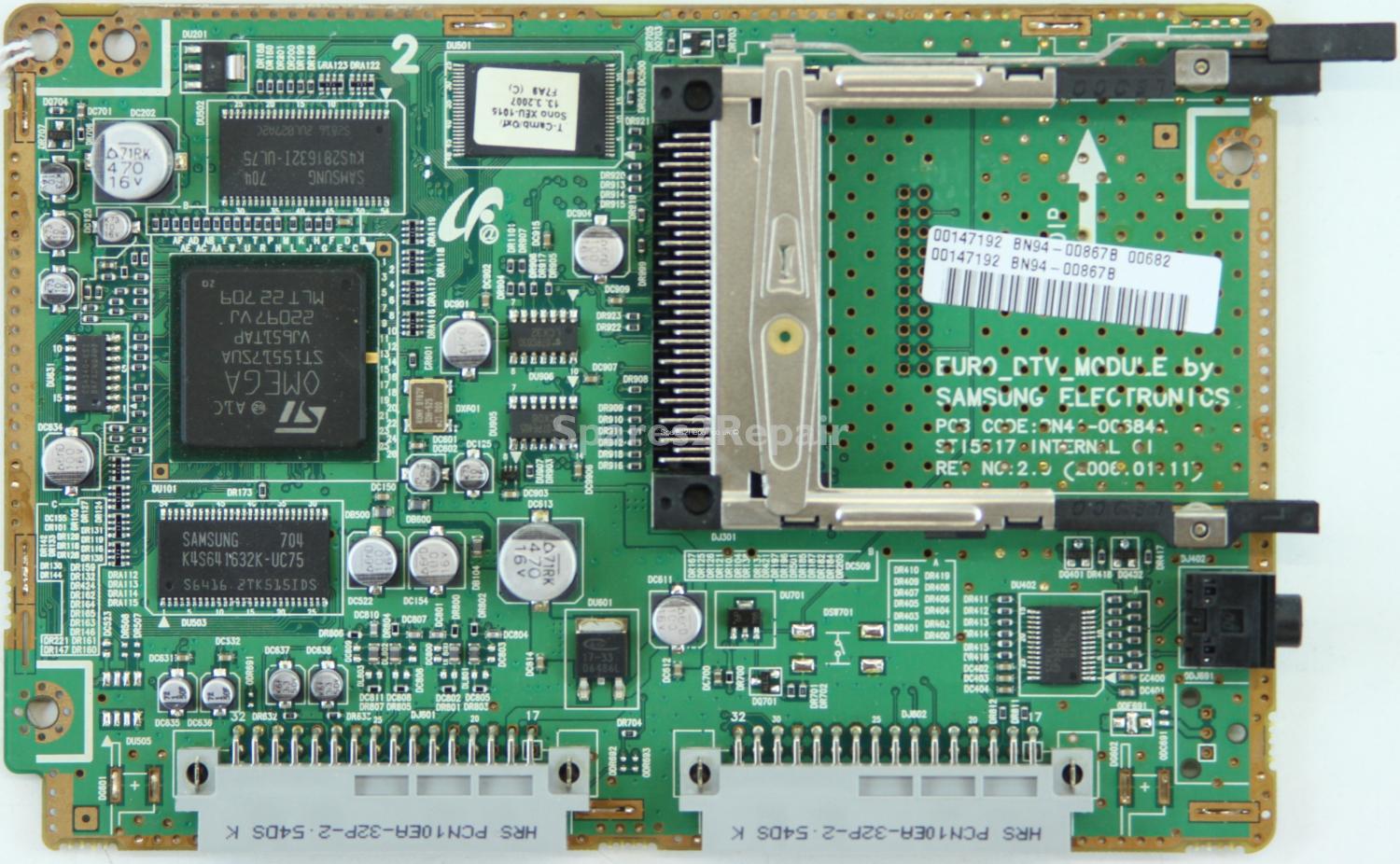 Samsung LE27S73BD - Card Reader - BN44-00684A REV 2.0 - BN94-00867B