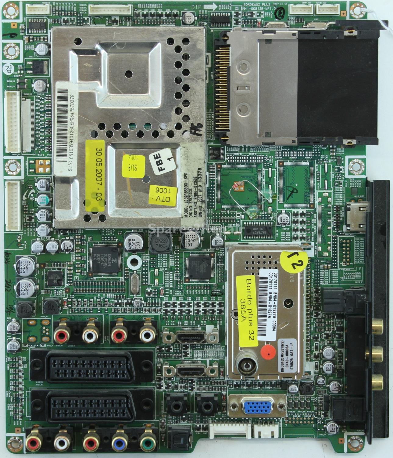 Samsung LE32R86BD - Main AV - BN94-01260E - BN94-01327A - BN41-00813B-MP1.0 - BORDEAUX PLUS