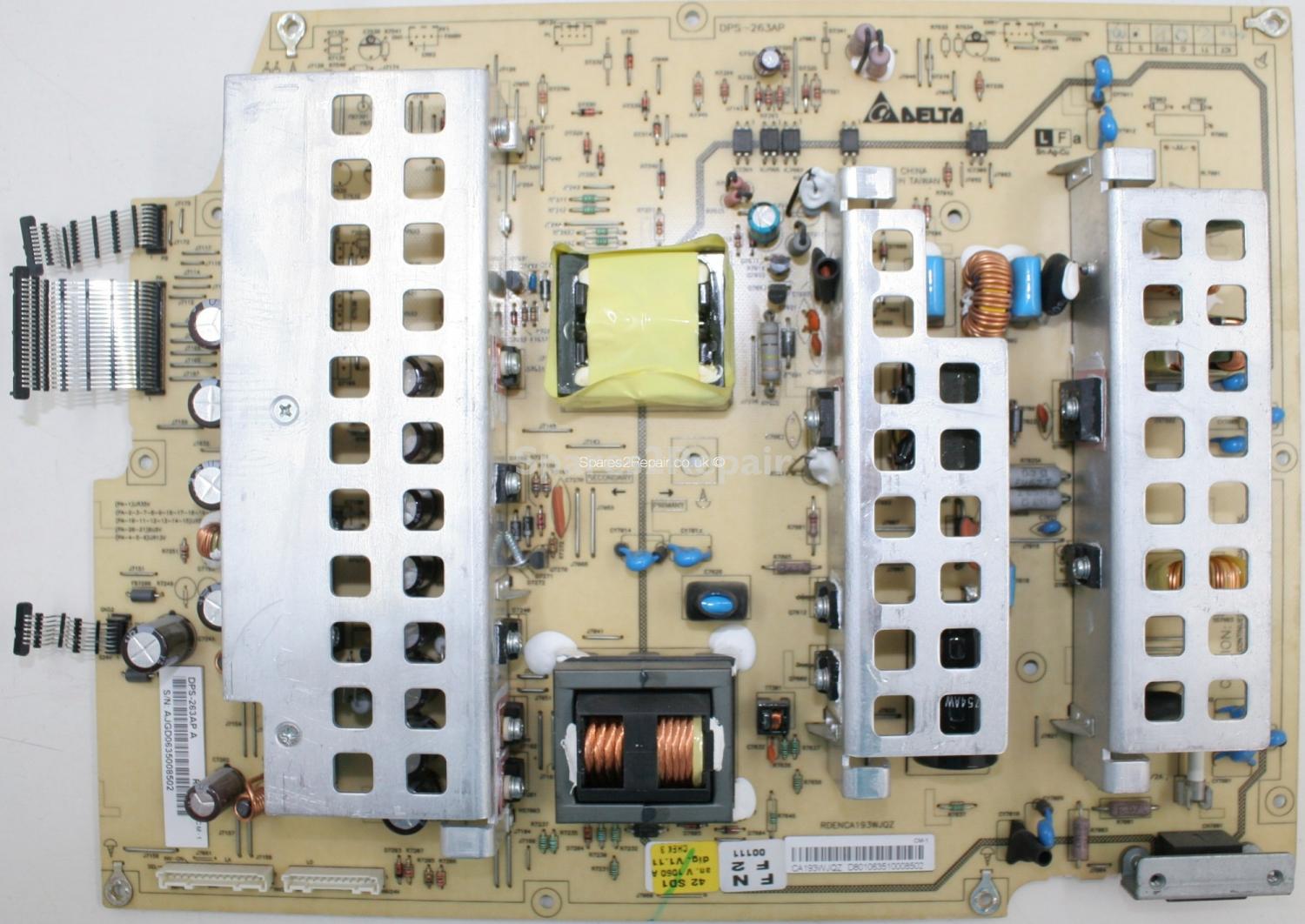 Sharp LC-42SD1E - PSU - DPS-263AP A REV S4 - RDENCA193WJQZ - CA193WJQZ