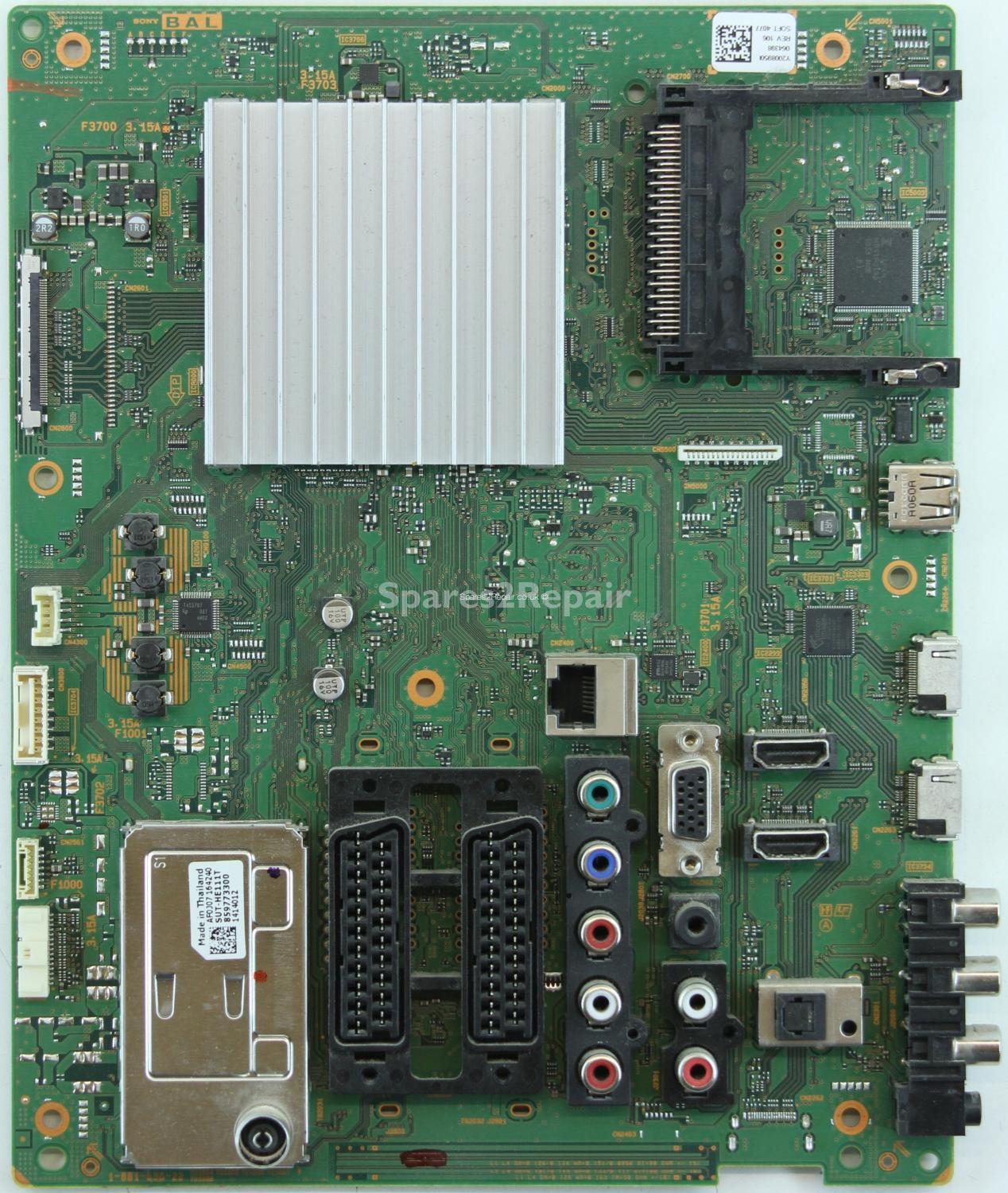 Sony KDL-40EX713 - Main AV - 1-881-636-22 - Y2008950I