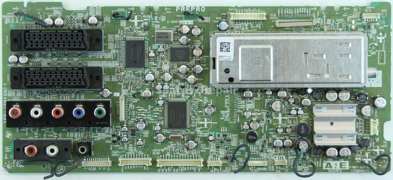 Sony KDL-S23A12U - Main AV - 1-867-365-11 - 172619911 - A-1092-XXX-A