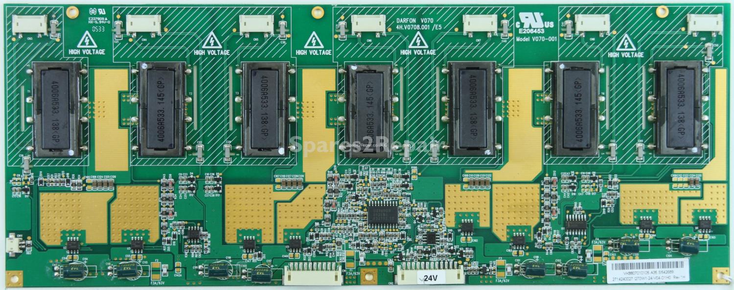 Thomson 27LB13055U - Inverter - 4H.V0708.001 /E5 - V070-001 - 27.14240.027 - REV.1H