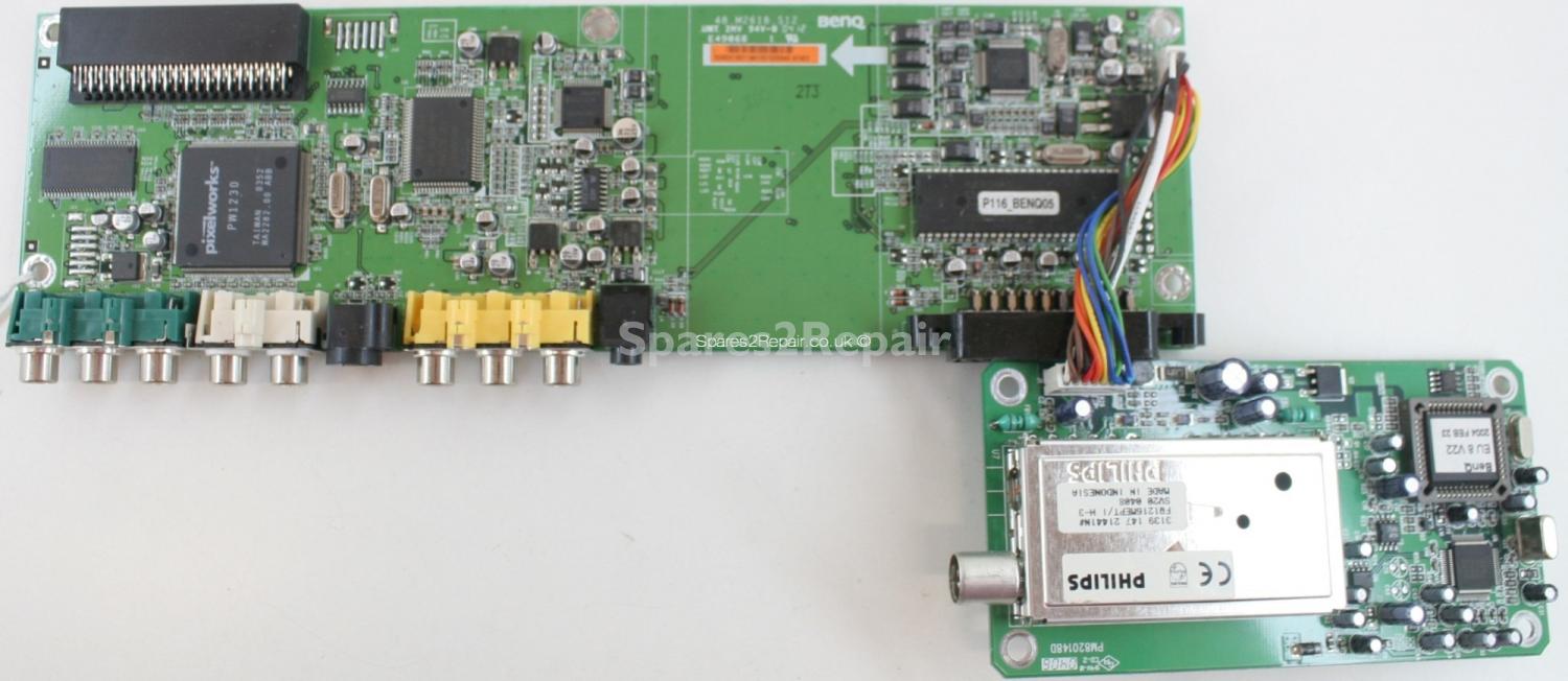 Thomson 27LCDB03B - Main AV - 48.M2618.S12 - 55.M2618.011